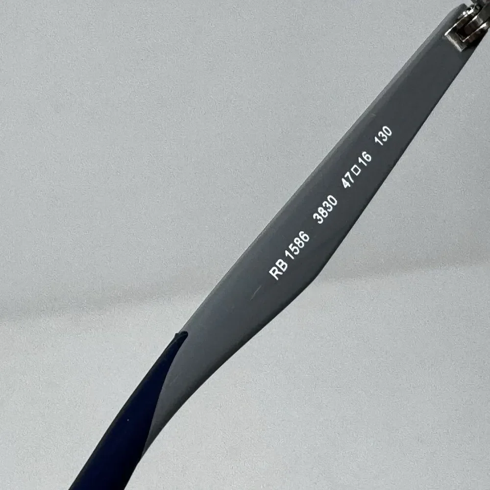Ray-Ban RB1586 3830 Grey Eyeglass Frames Kids 47-16-130 Authentic